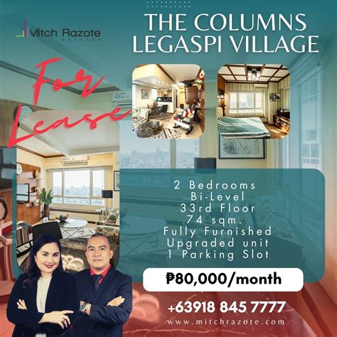 The Columns At Legaspi Village Apartments & Condos For Rent.